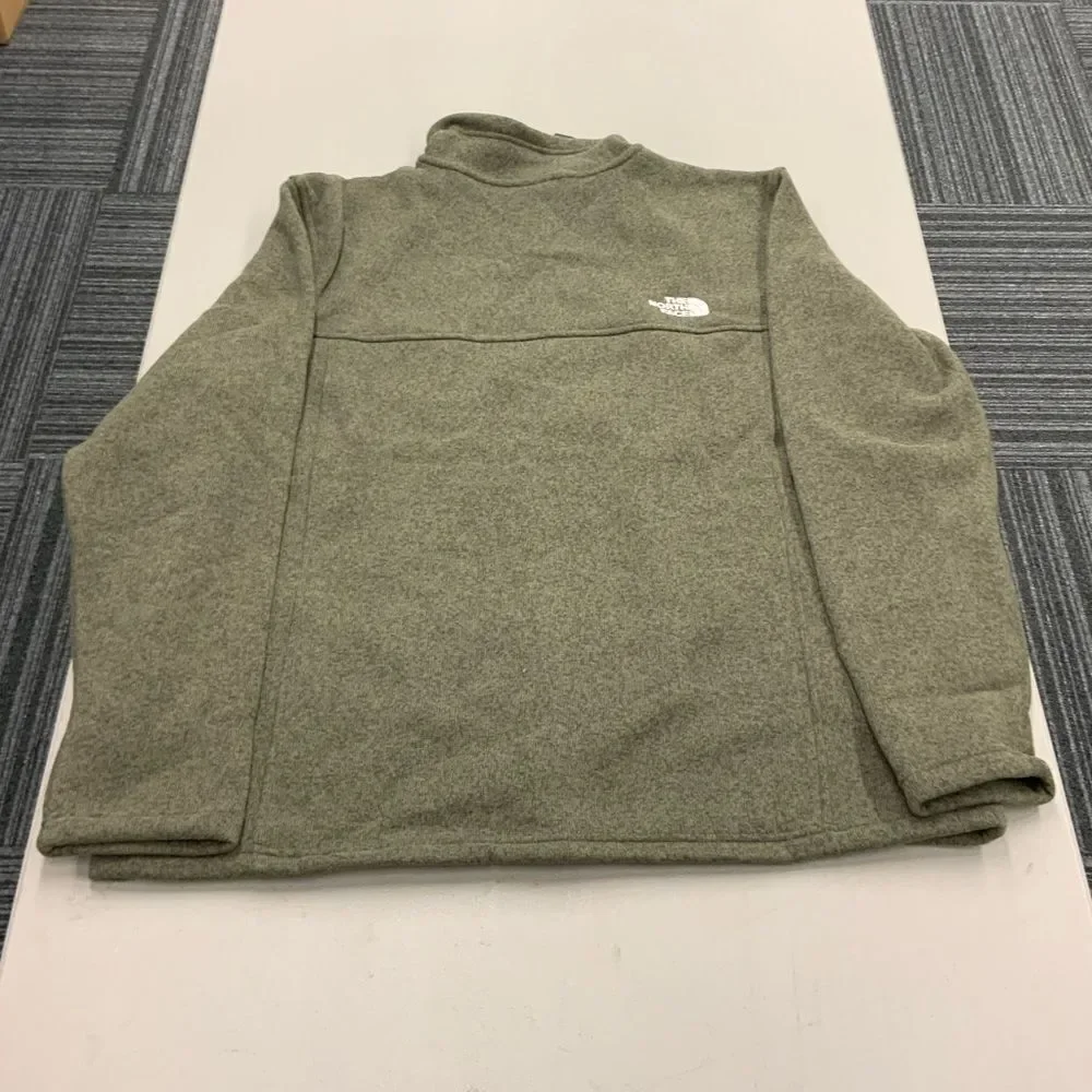 Men’s The North Face Tsillan 1/4 Zip Taupe Green XXL